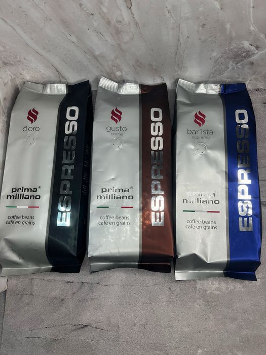 Кофе Espresso Prima Italiano barista supremo 1 кг (60/40)