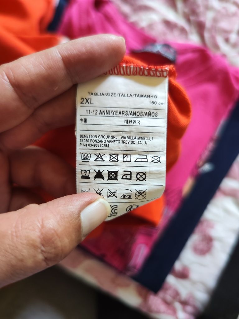 T-shirt menina da Benetton