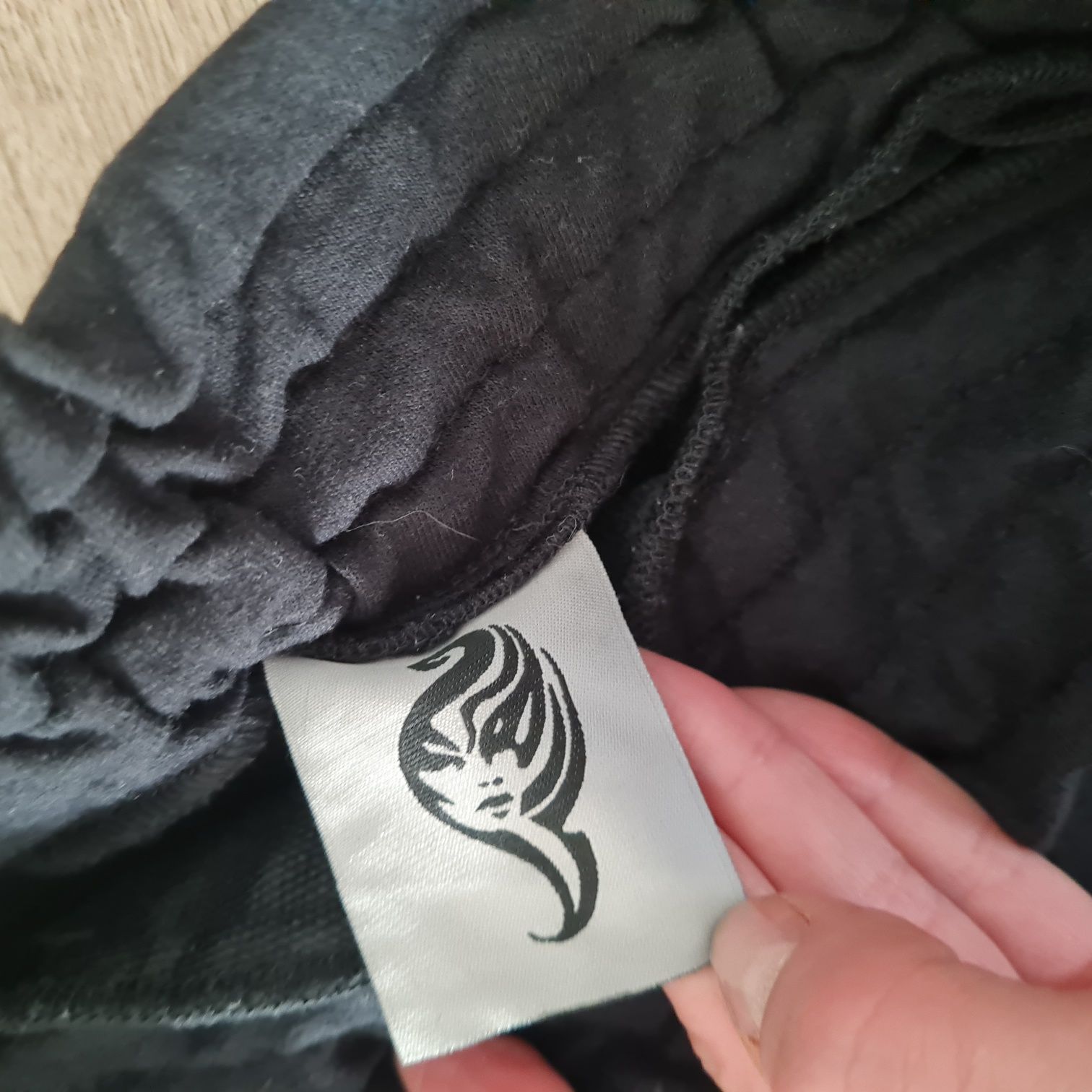 Mega paka spodni zara rock emo gotyk xs