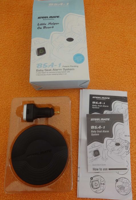 Steel Male Sistema Alarme para Cadeira Auto