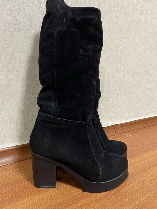 Сапожк замшеві, зимові