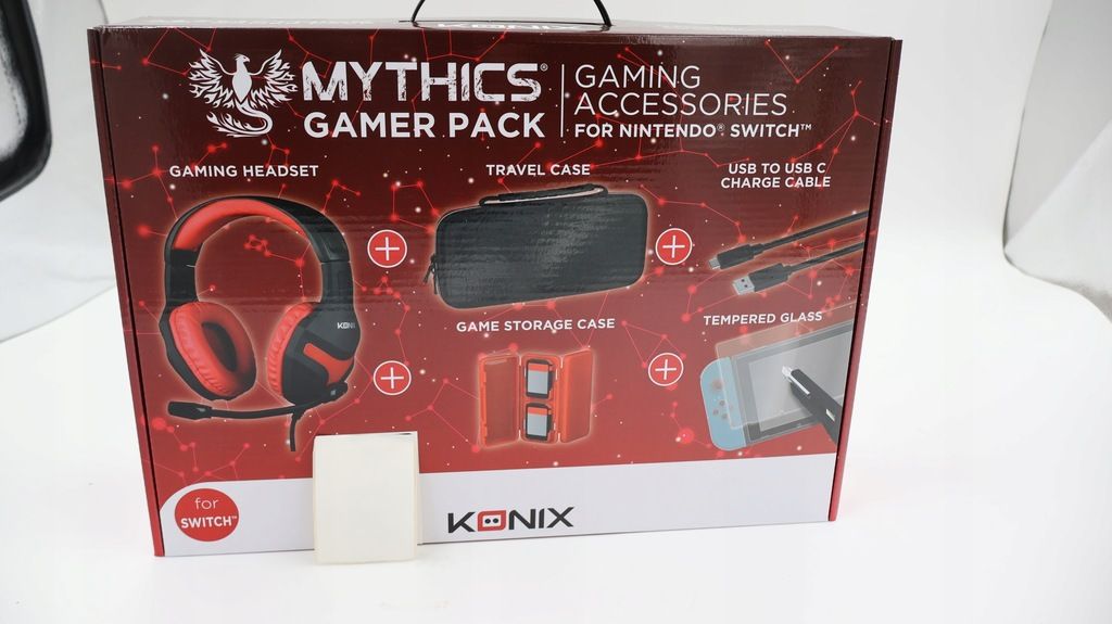 Zestaw akcesoriów KONIX Mythics KX-GPK-NS do Nintendo Switch