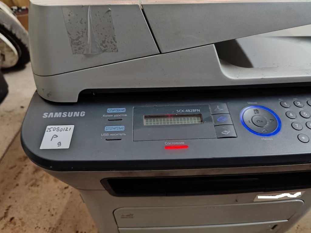 Лазерный МФУ Samsung SCX-4828FN с картриджем