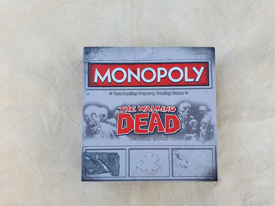 Jogo de monopólio temático Walking Dead