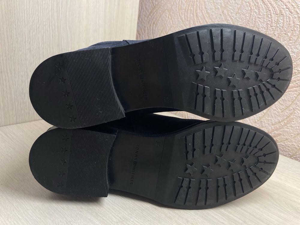 Кожаные деми ботинки Tommy Hilfiger.