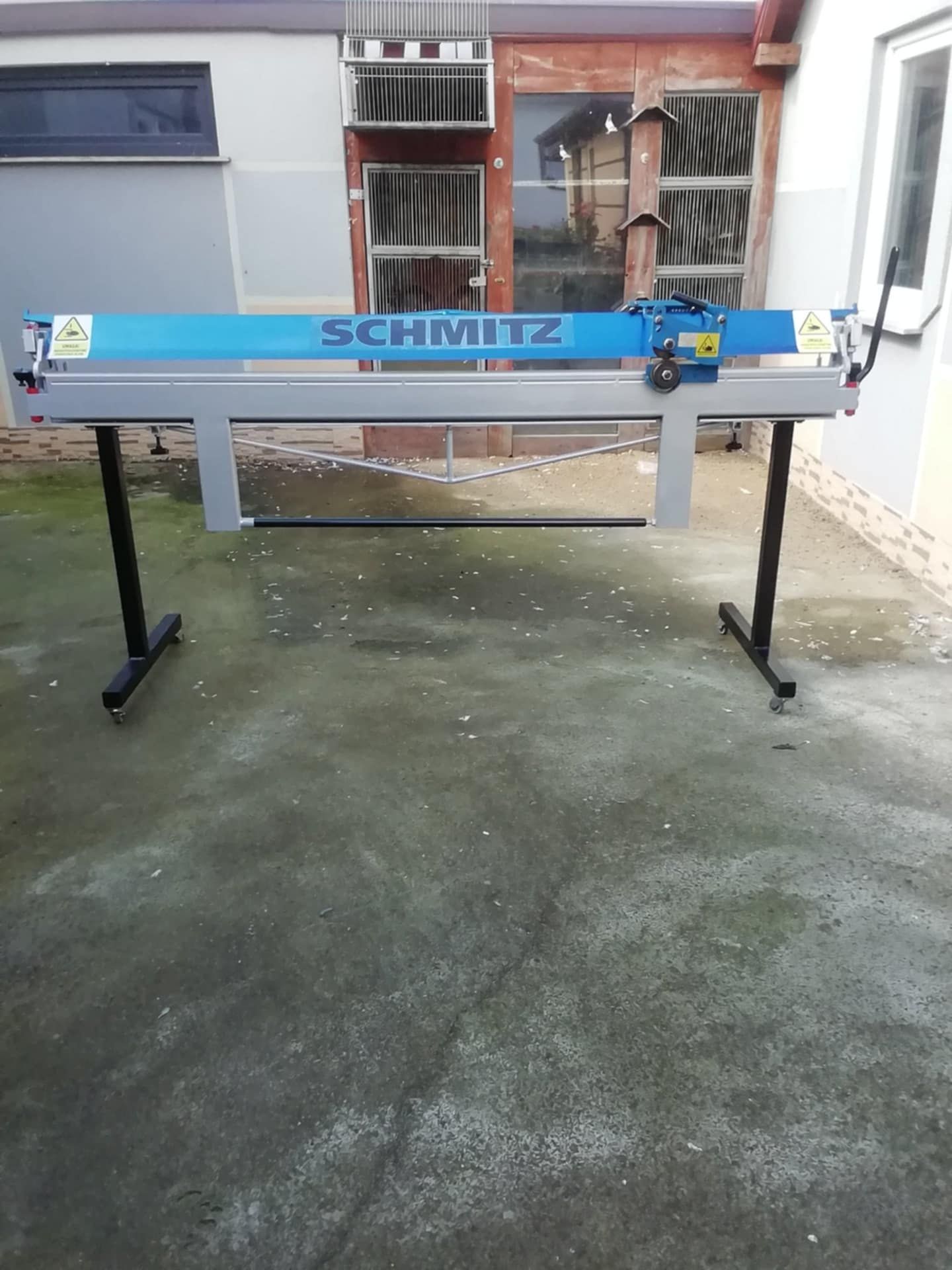 Zaginarka, giętarka dekarska do blachy Olmet z40x2200 z nożem krążkowy