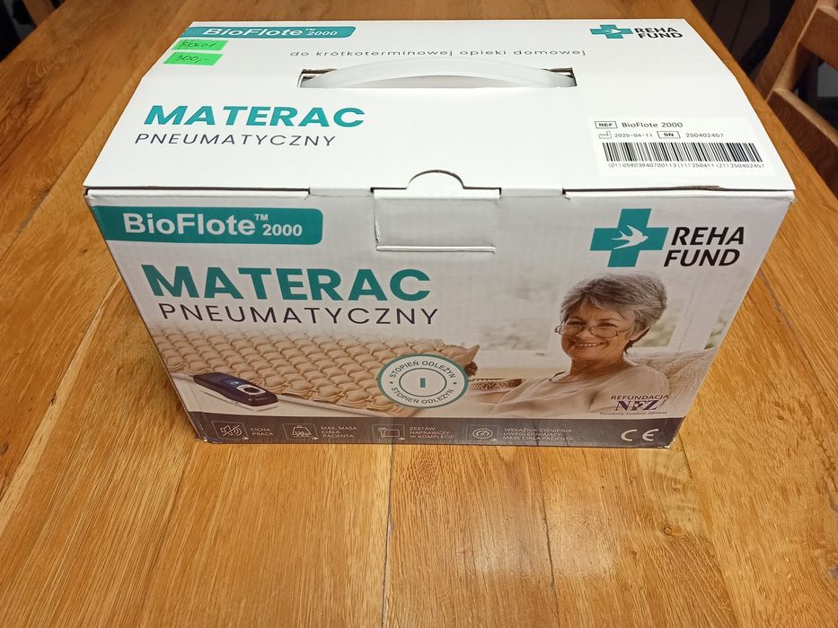 Materac medyczny pneumatyczny
