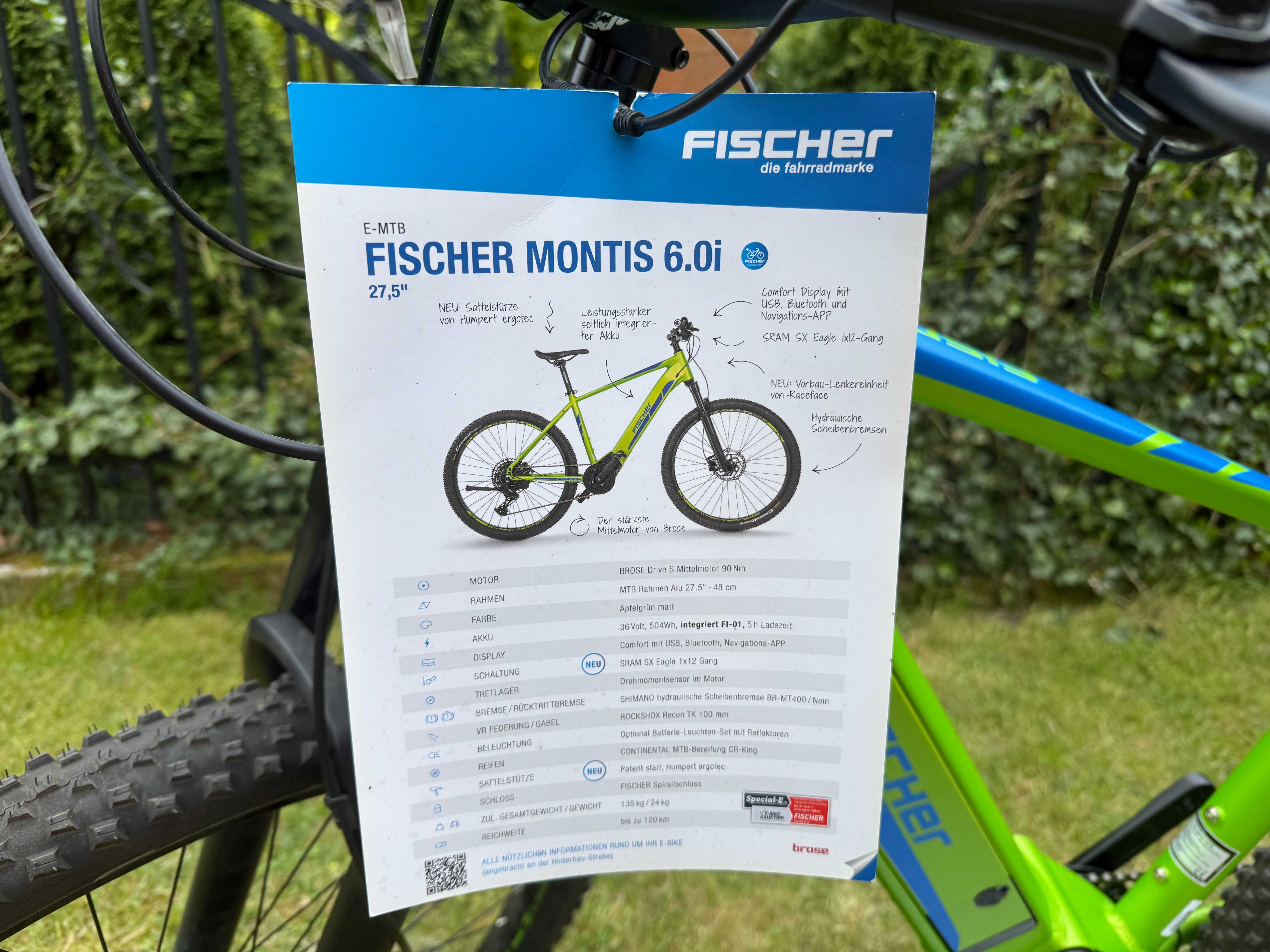 Fischer Montis 6.0i Nowy 27,5''