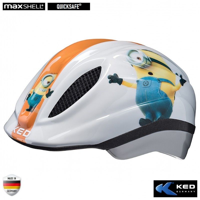 Kask rowerowy KED MEGGY ORIGINALS MINIONKI Junior "S/M" (49-55cm)