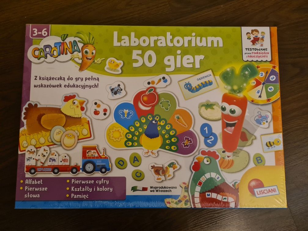 Carotina, Laboratorium 50 gier