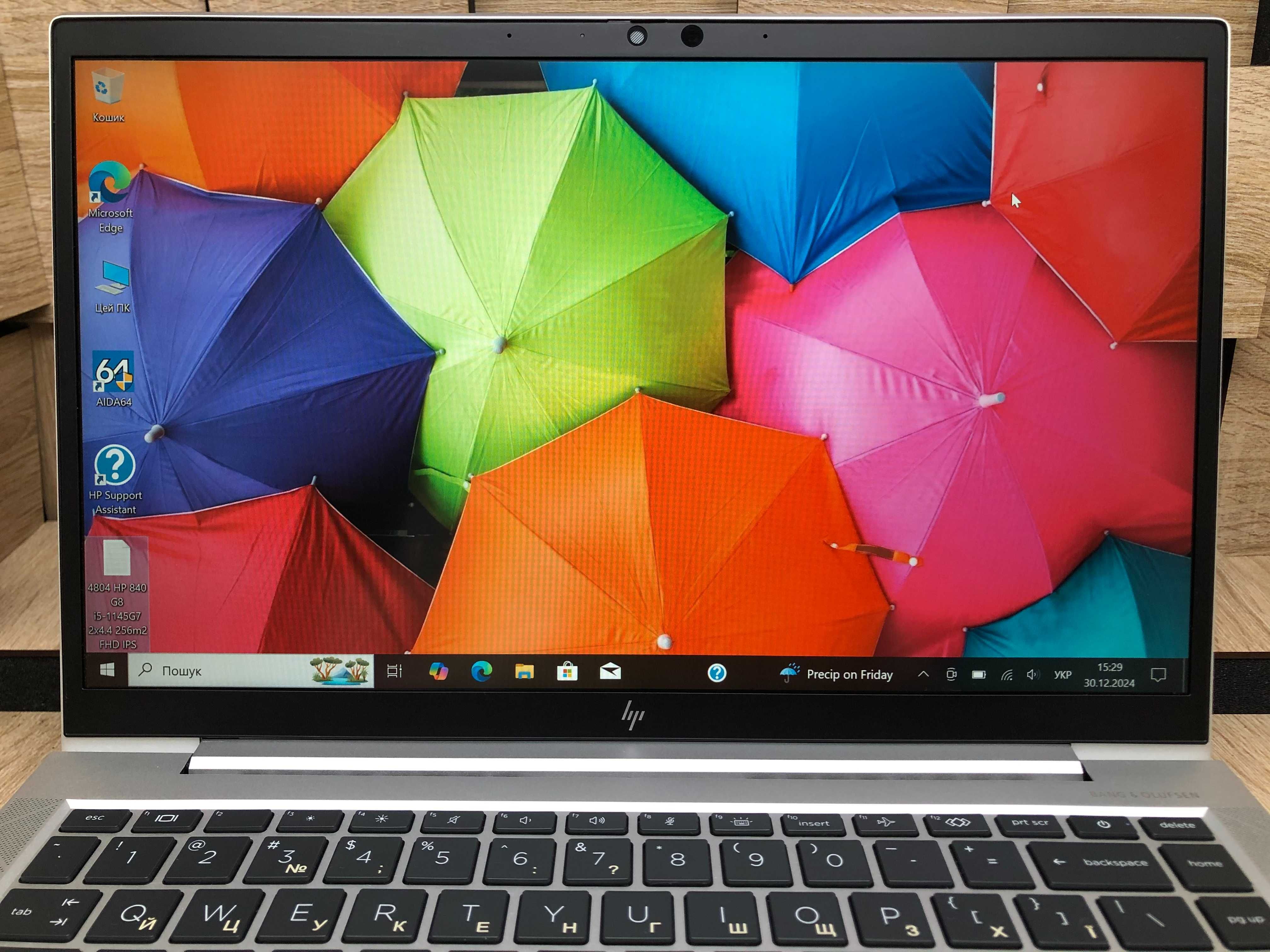 №4804 Ноутбук HP EliteBook 840 G8 14" FHD IPS/i5-1145G7/8Gb/SSD256Gb