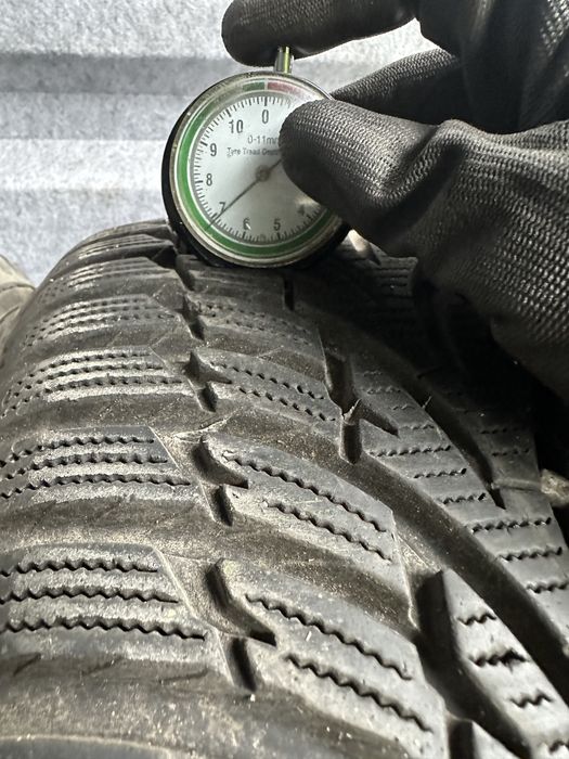 4x opony zimowe 215/60R16 Nokian WR D3 cena za komplet 7mm 2017