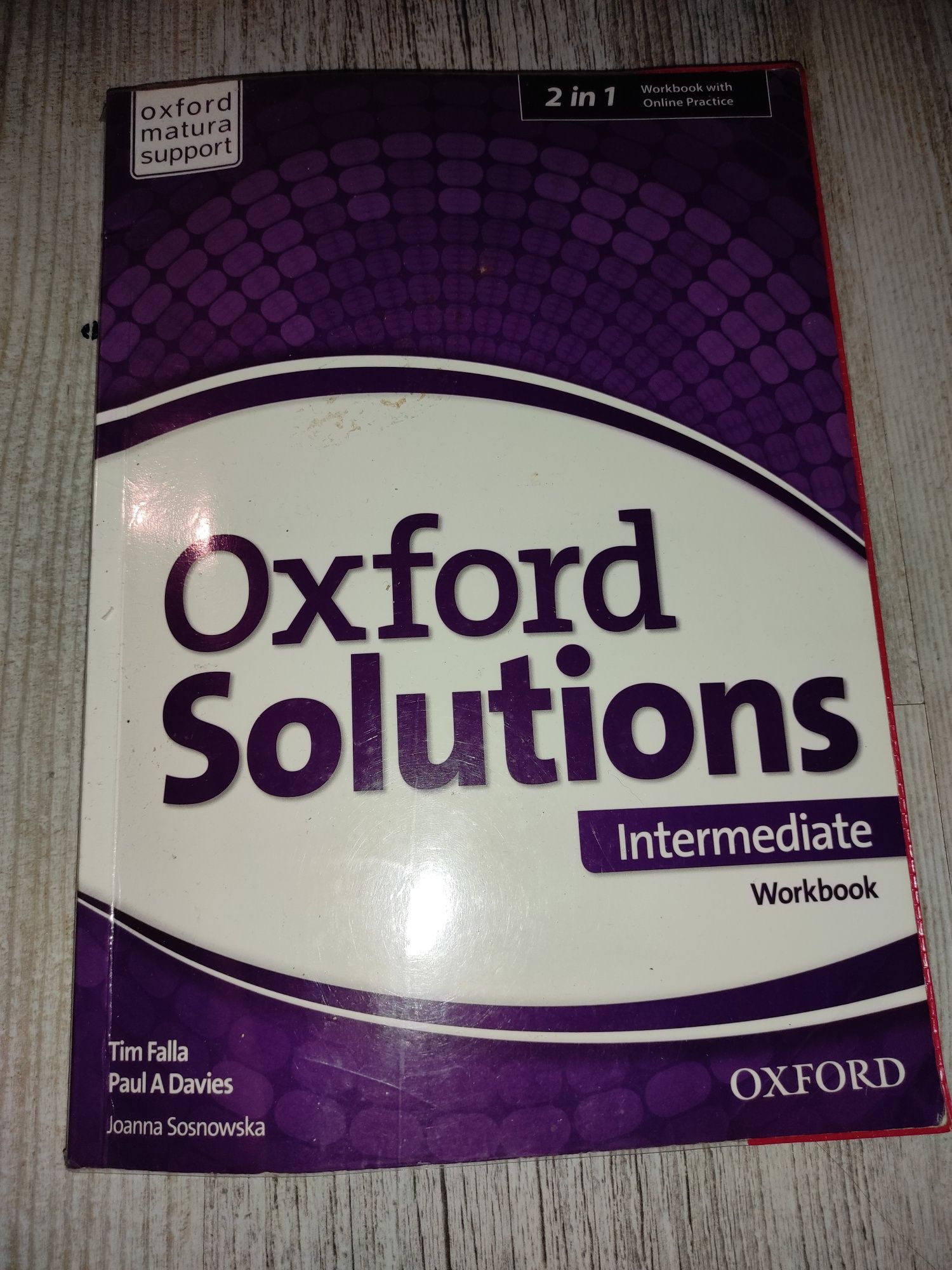 Ćwiczenia z języka angielskiego ,, Oxford solutions "