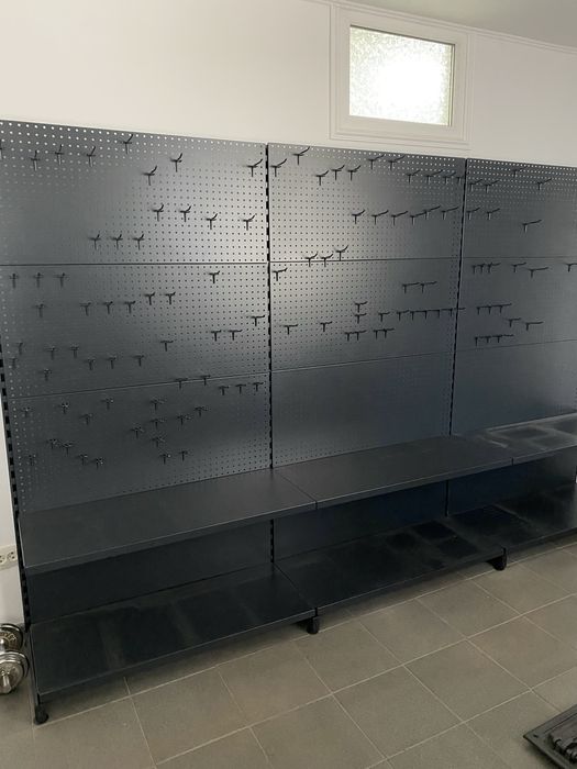 Стелаж магазинний перфорований