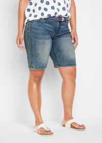 B.P.C jeansowe bermudy damskie r.48