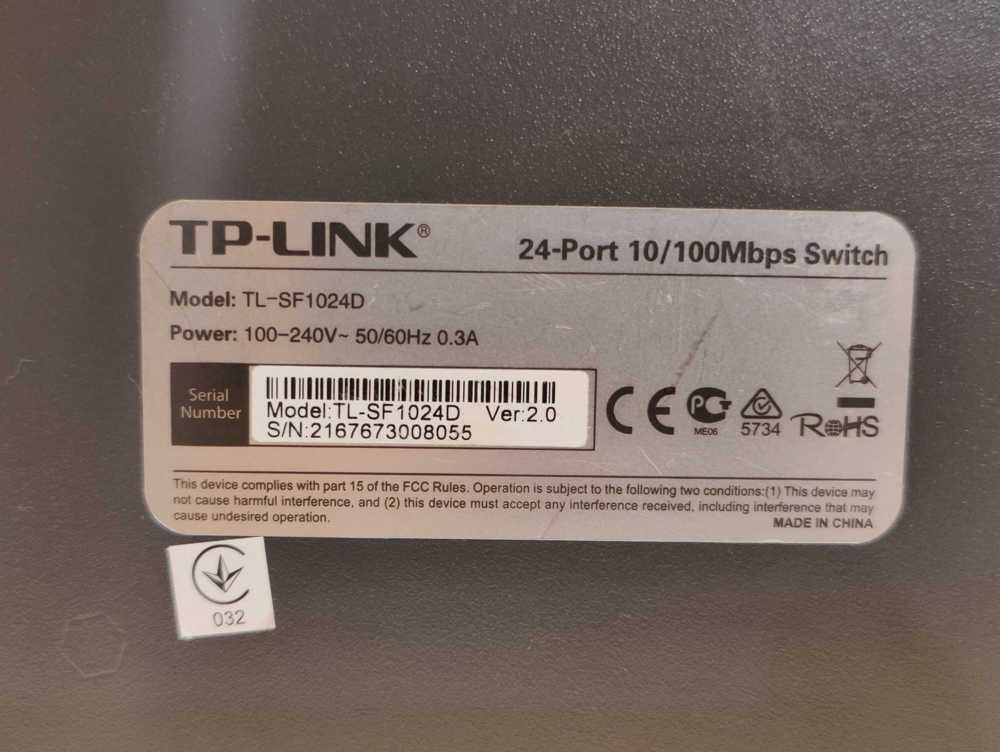 Коммутатор TP-Link TL-SF1024D