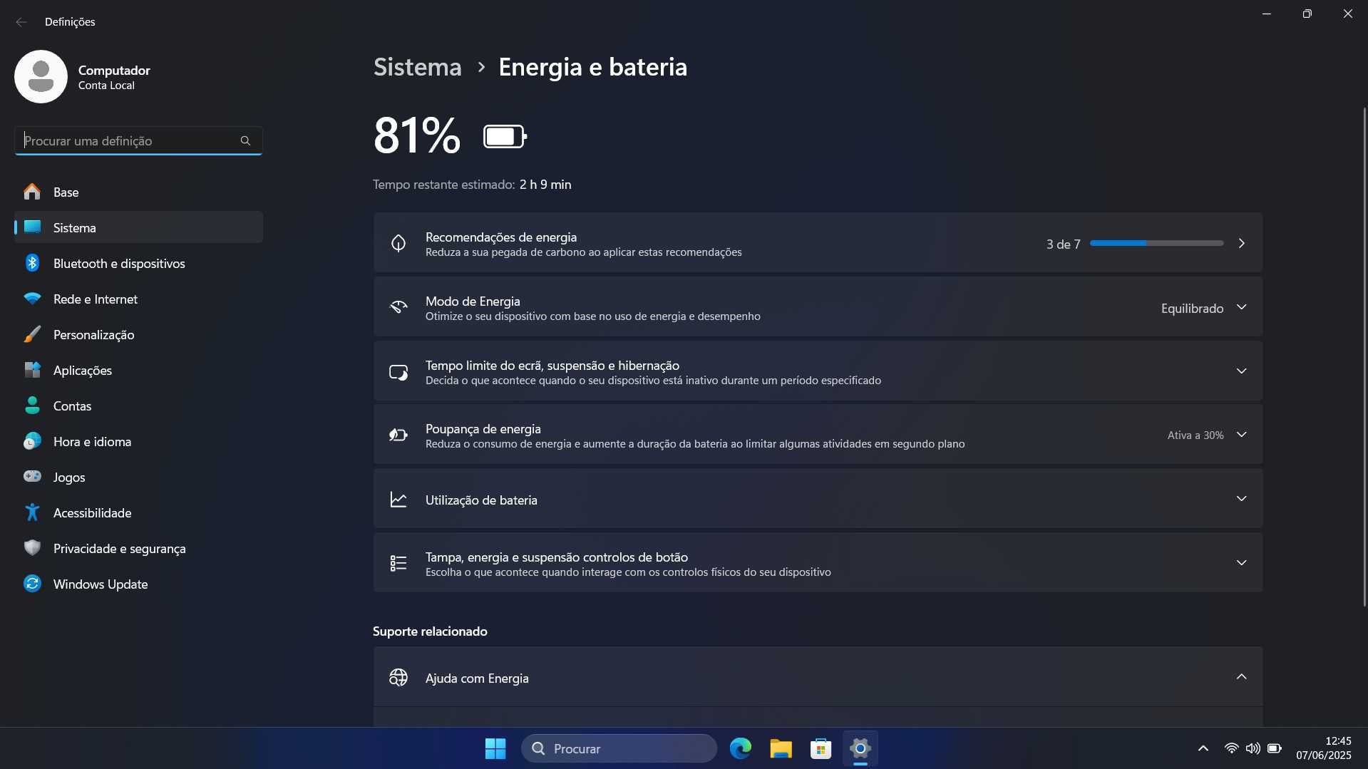Portátil i7 + Nvidia