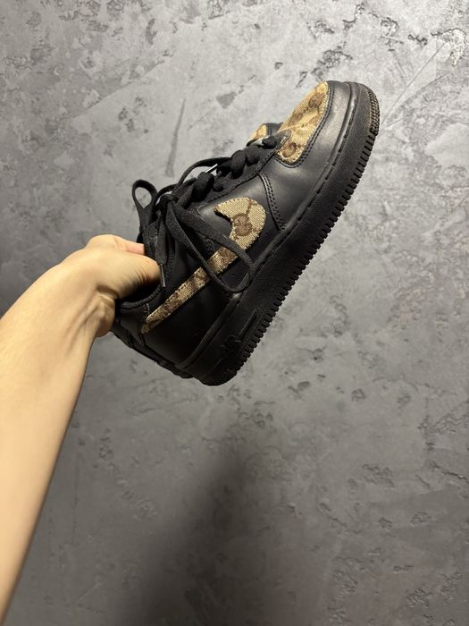 Buty nike air force custom gucci
