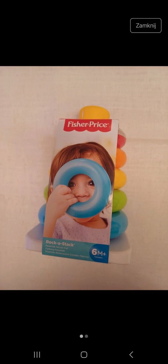 Zabawka Fisher Price wieża Nowa