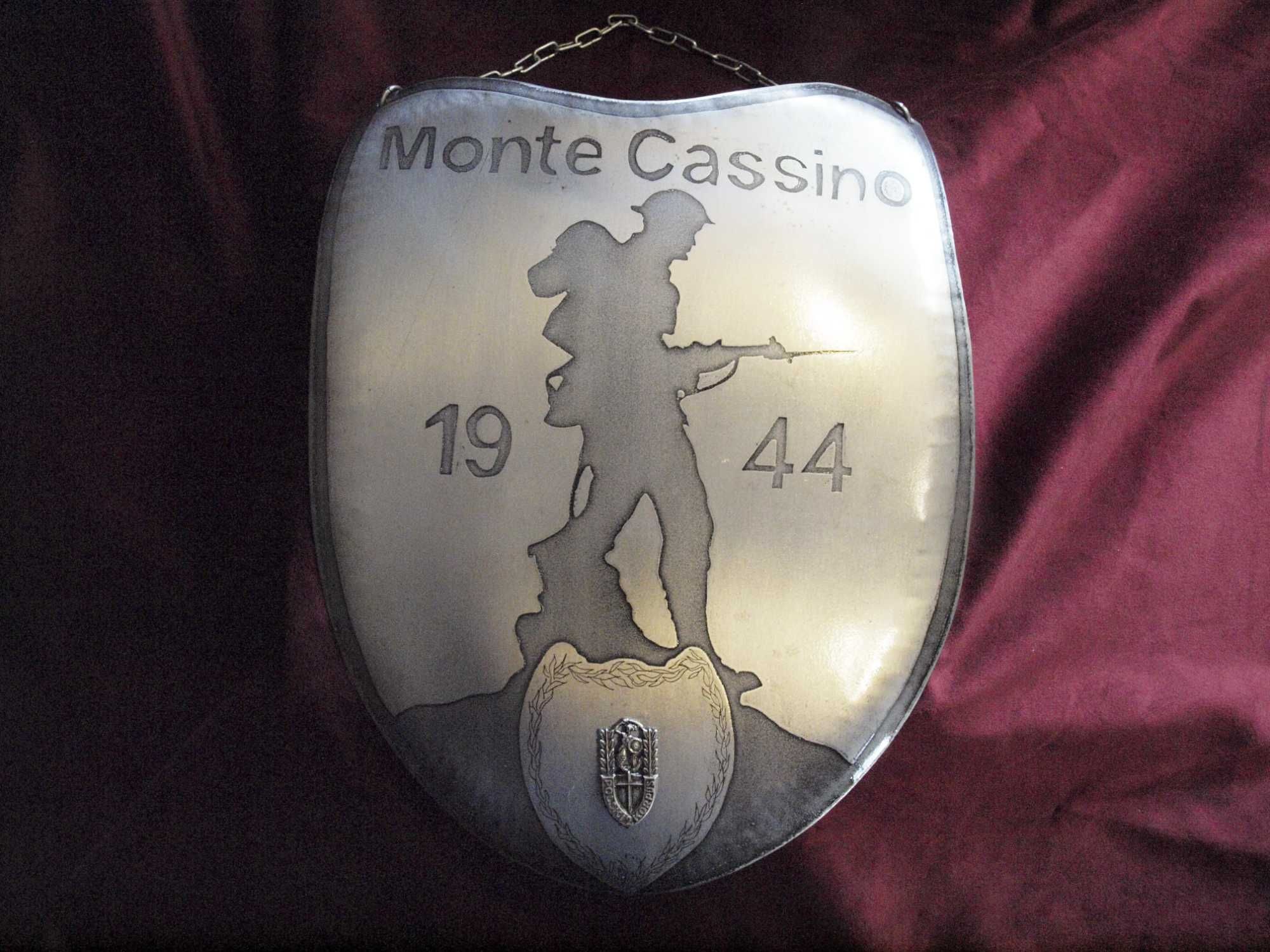 ryngraf Monte Cassino 1944 - 2 Korpus Polski - do szabel