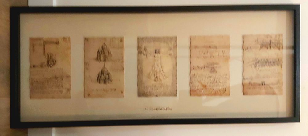 Moldura IKEA Leonardo da Vinci