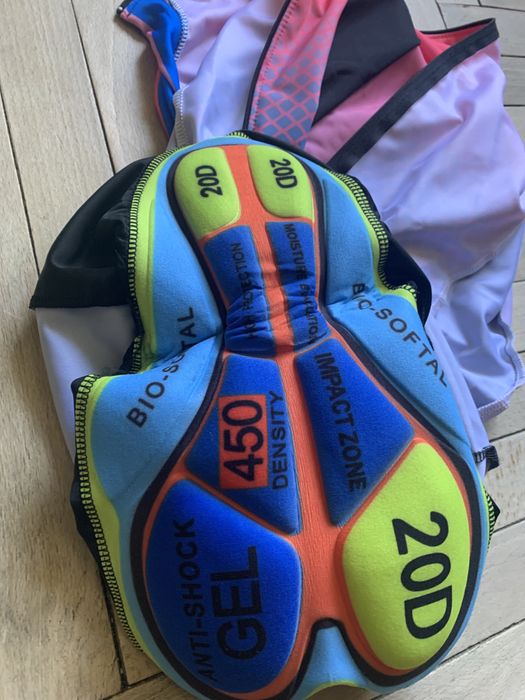 Strój rowerowy komplet kolarski