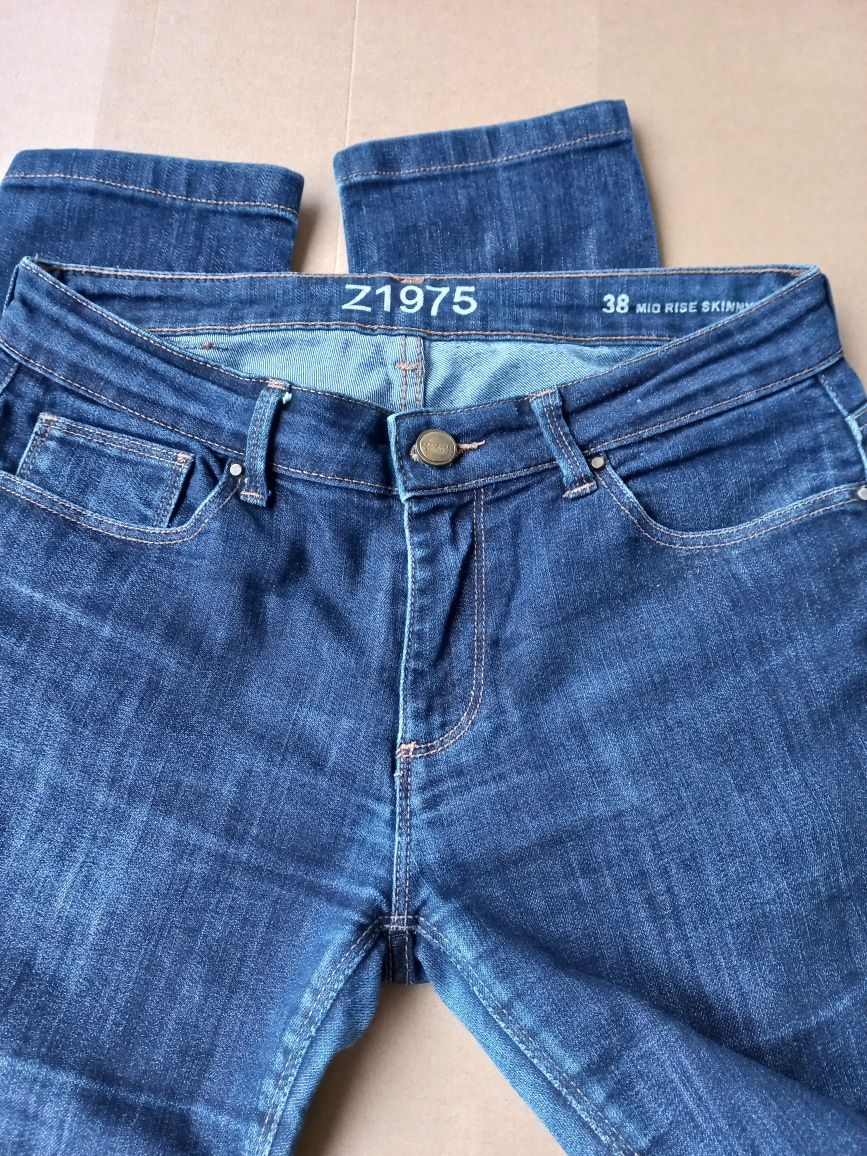 Jeans ZARA skinny fit 38 calças de ganga