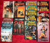 Hellraiser, Hellblazer, Collider, Lara Croft, Metal Hurlant, etc.