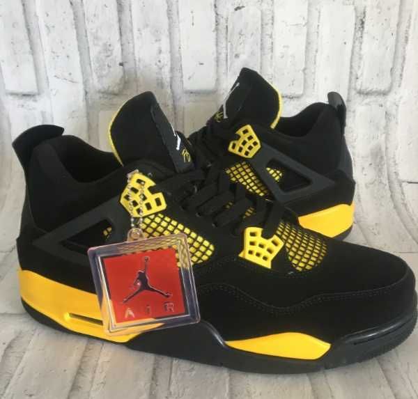 Buty meskie Mokasyny Jordan_4_Retro_Thunder R.41