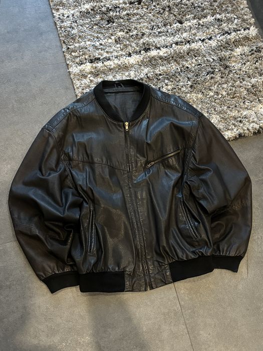 Бомбер шкіряний куртка ма1 бомбер кожанка косуха ма2 vetments balen