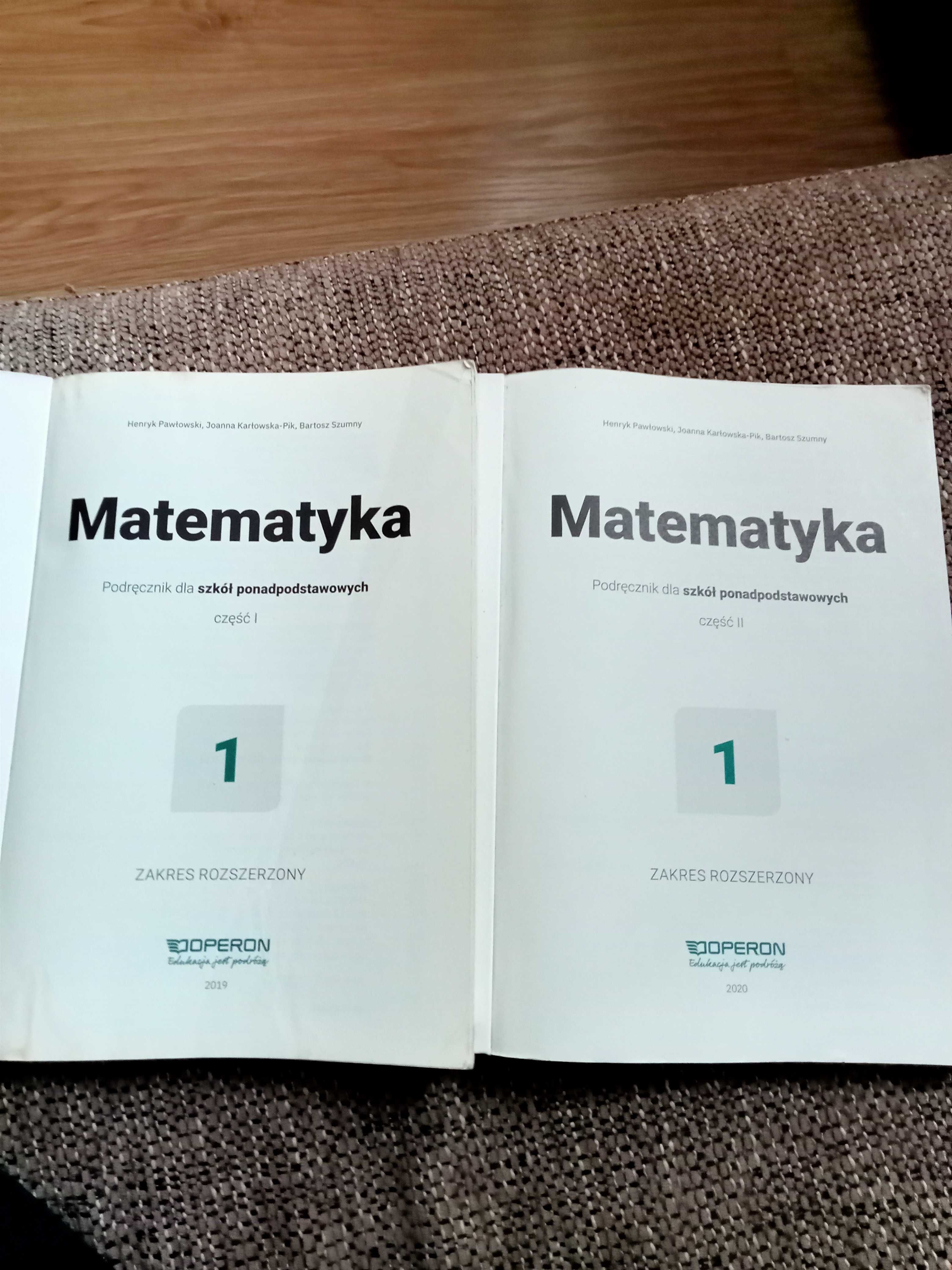 Matematyka 1 Podręczniki dla Szkół Ponadpodstawowyc