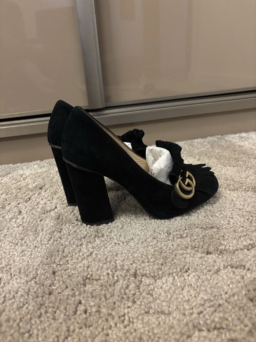 Gucci  czarne czółenka