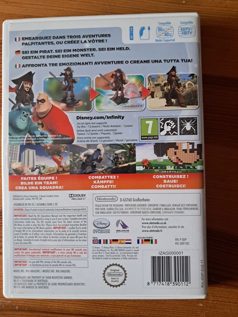 Nintendo Wii DISNEY INFININTY z portalem i figurami