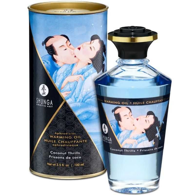 Óleo de massagem Shunga 100 ml (vários sabores)