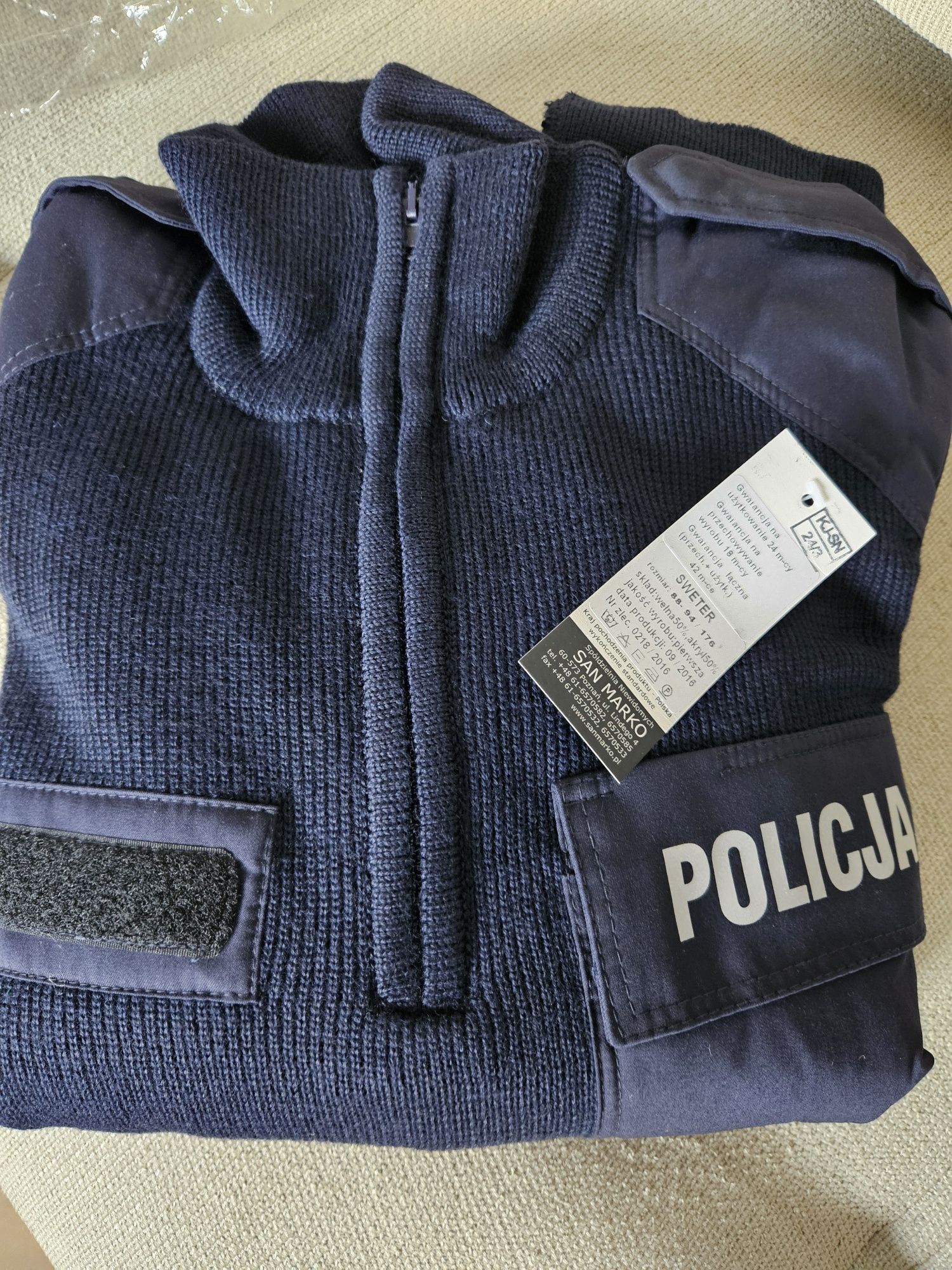 Sweter Policyjny
