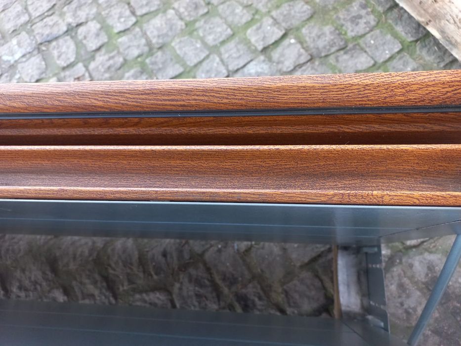 Brama Hormann 2750 x 2250 złoty dąb przetloczenie M prowadzenie Z