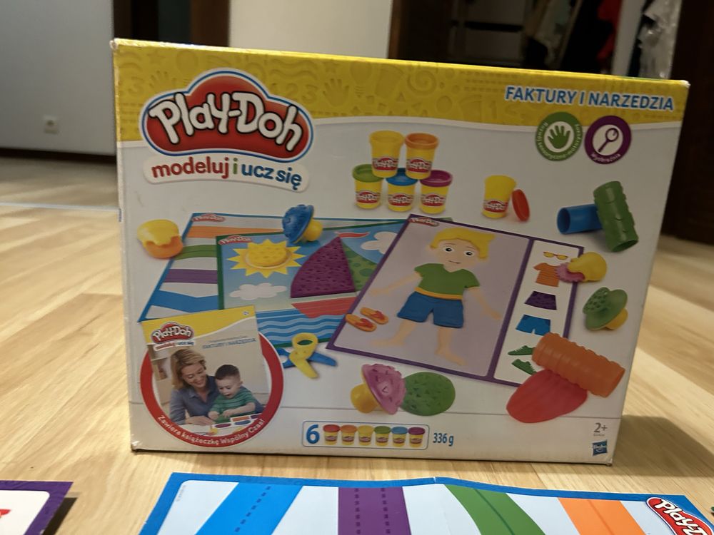 Play-Doh modeluj i ucz się Faktury i narzedzia