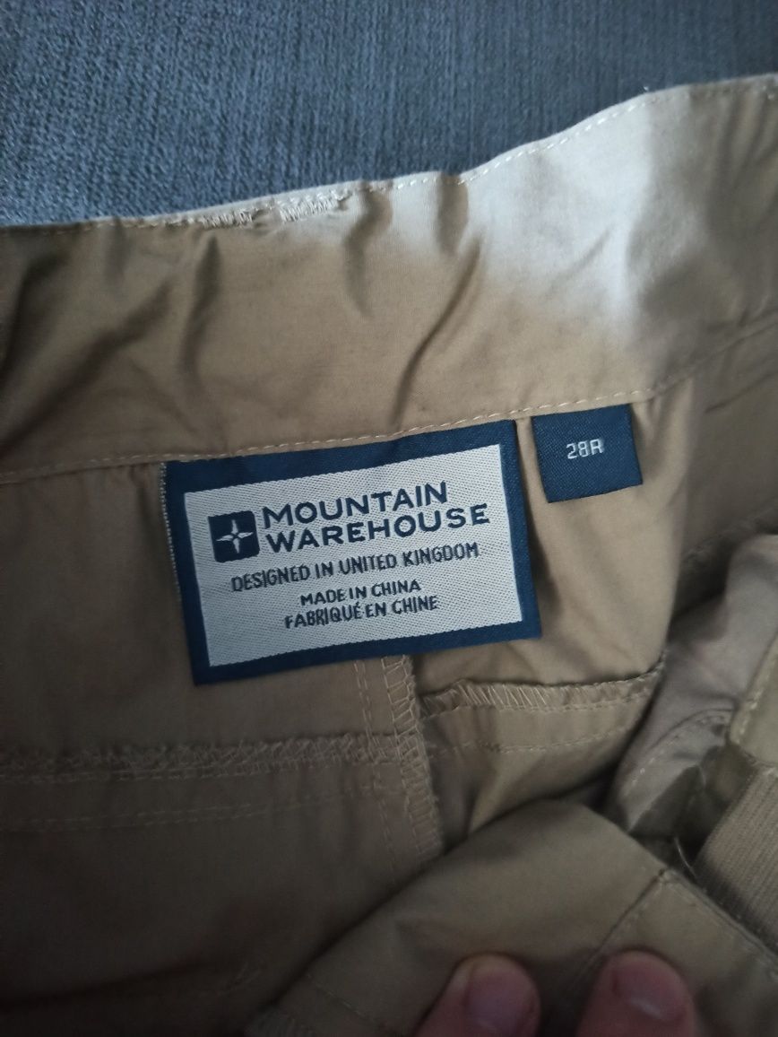 Spodnie Męskie Trekkingowe Mountain Warehouse z odpinanymi nogawkami
