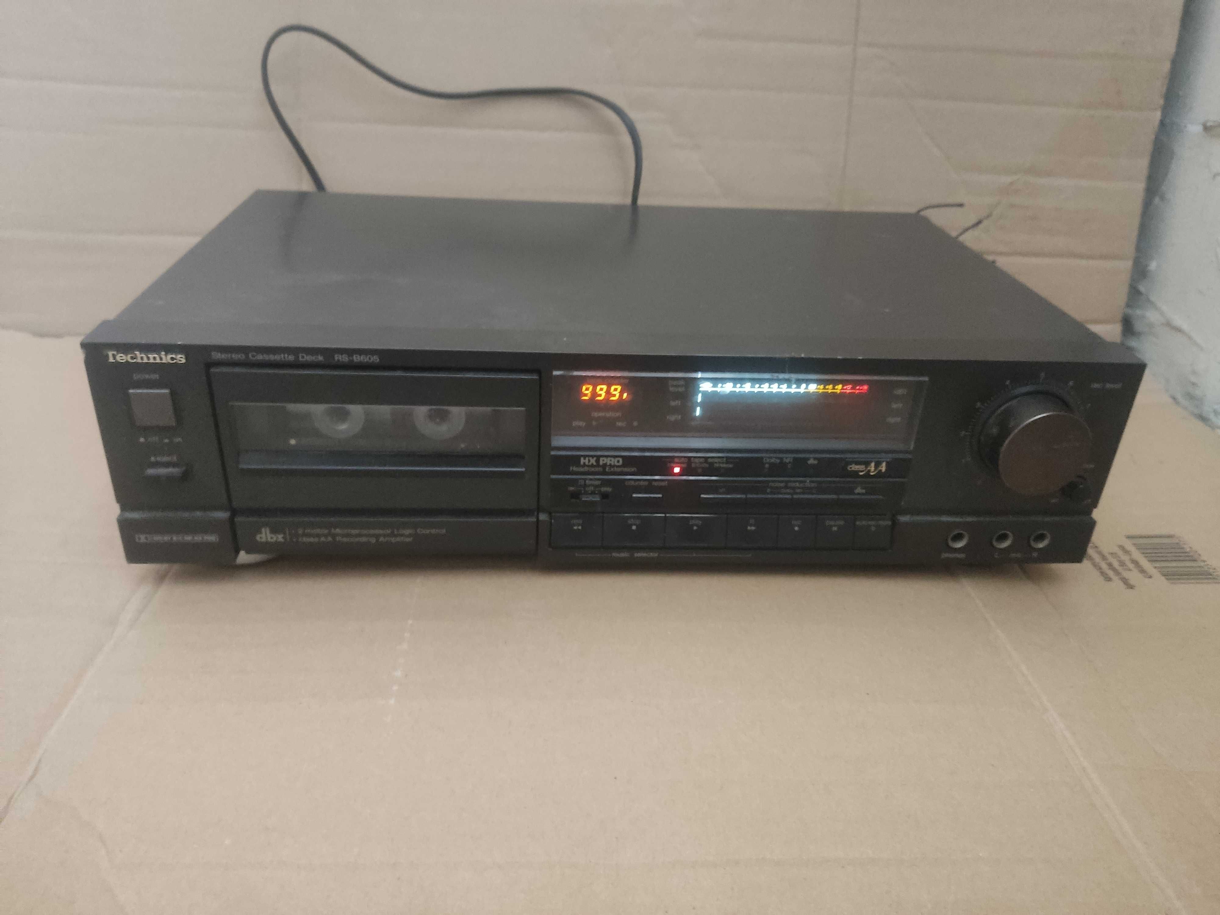 Magnetofon kasetowy Technics rs-b605