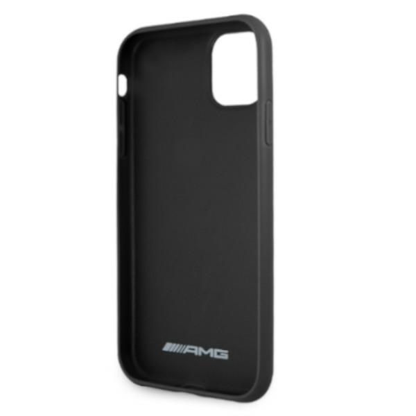AMG AMHCN61GSEBK iPhone 11 / Xr 6,1"czarny/black hardcase Leather