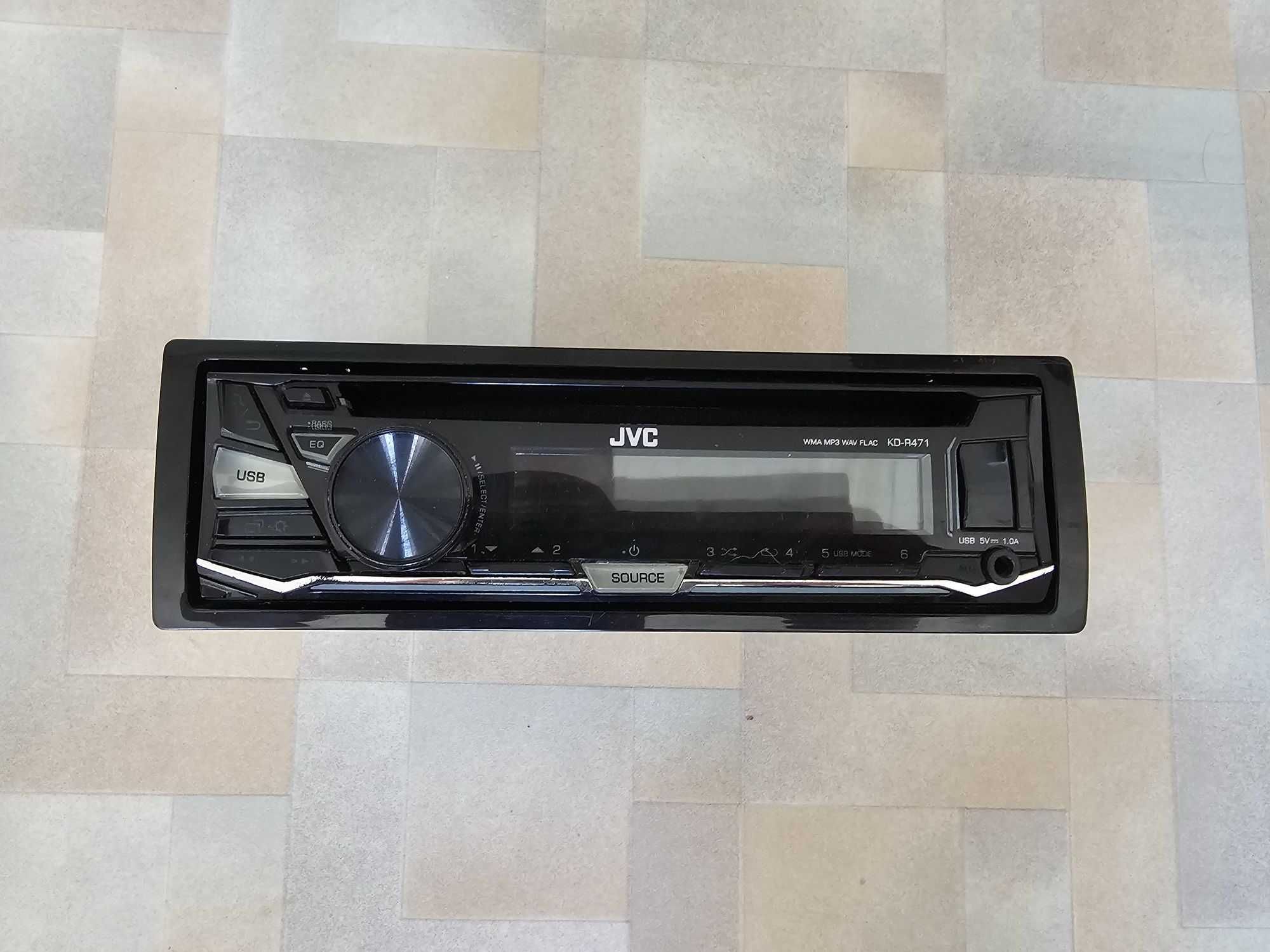 Магнитола 1-DIN JVC KD-R471 CD/USB/AUX