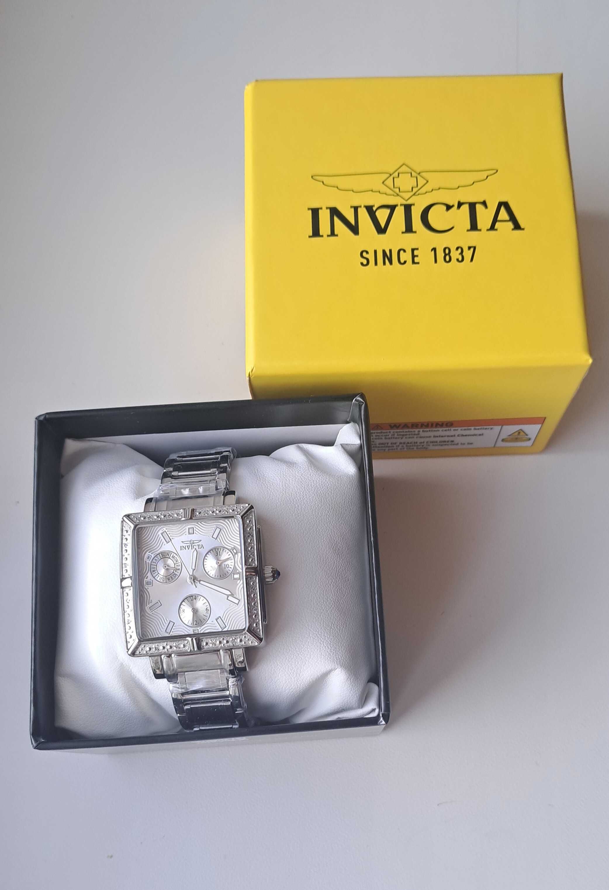 Женские часы Invicta Wildflower с бриллиантами 0.07 Carat (Инвикта)