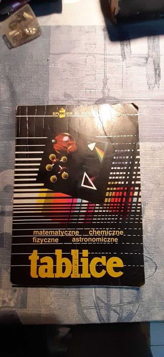 stare tablice matematyczne chemiczne fizyczne