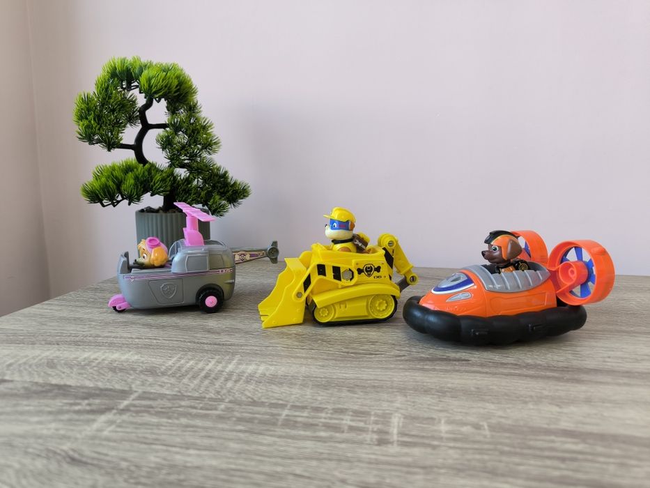 Щенячий патруль оригінал  Машинки героїв з щенятами