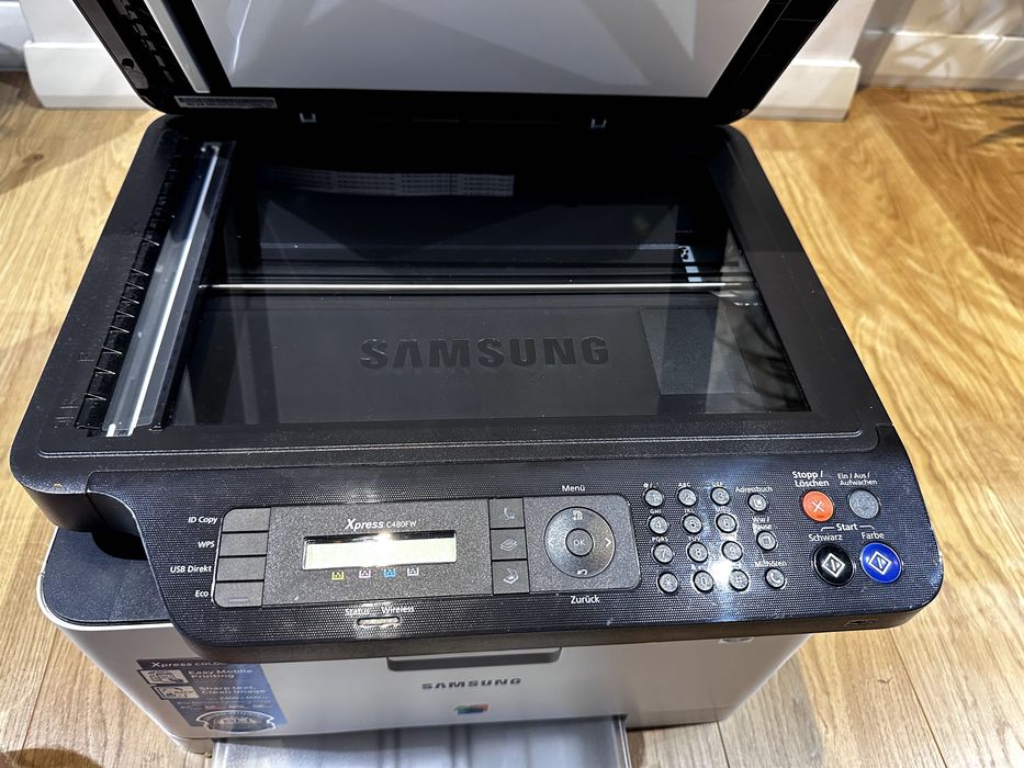Drukarka laser kolor, skaner, ksero Samsung Xpress + nowe tonery