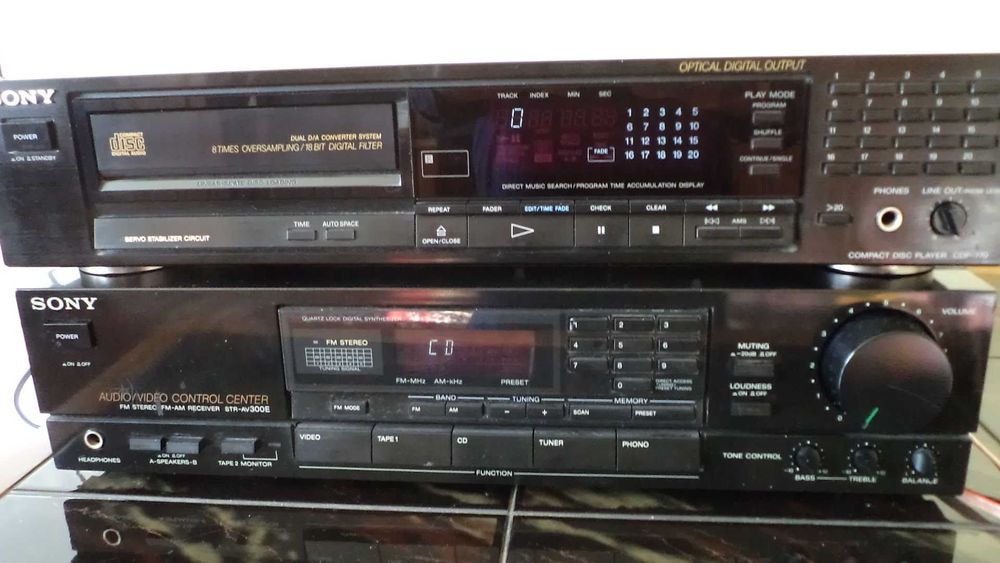 sony amplituner z cd