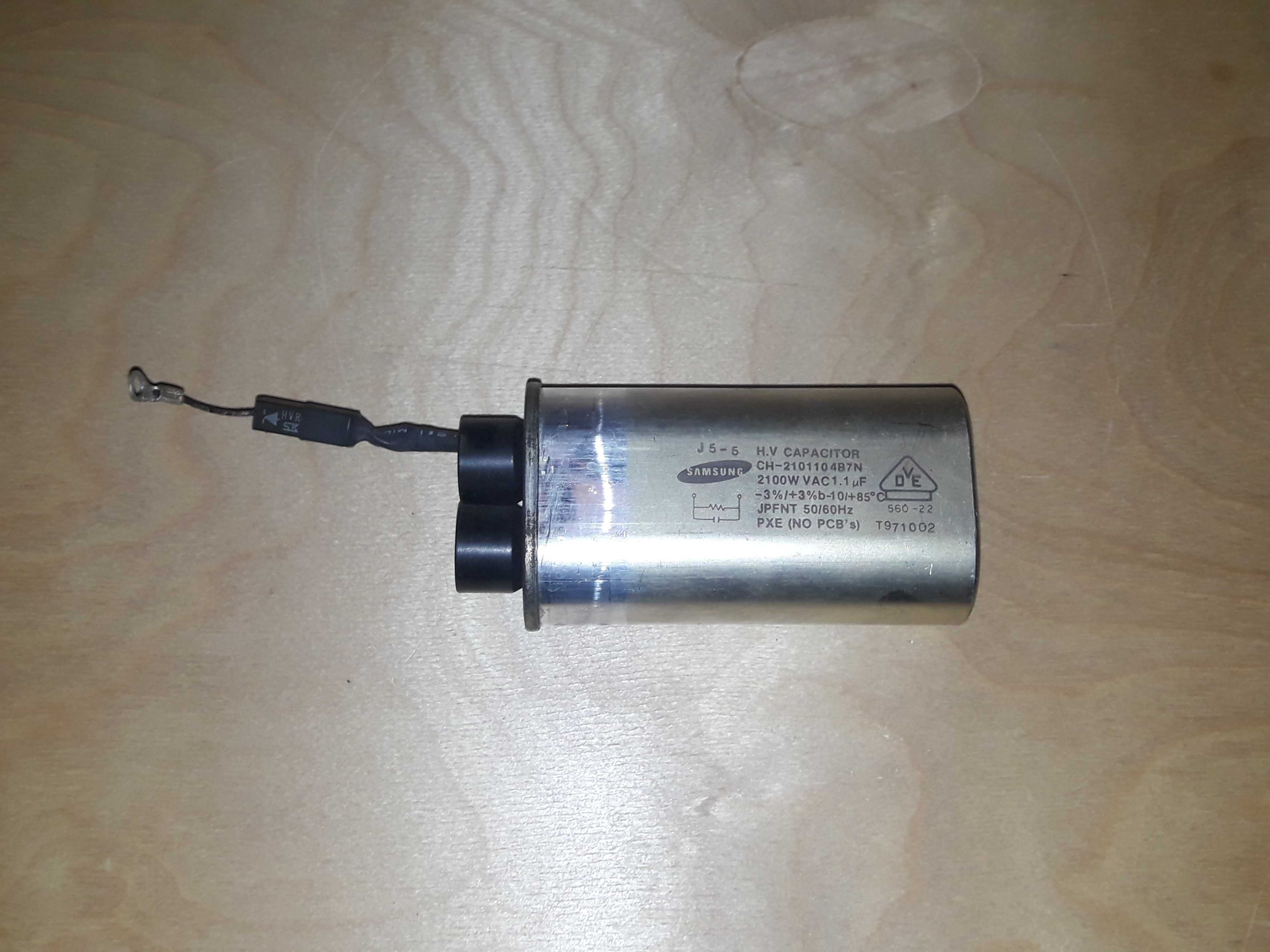 Kondensator mikrofalówki H.V.CAPACITOR  SAMSUNG   1,1uF  2100V