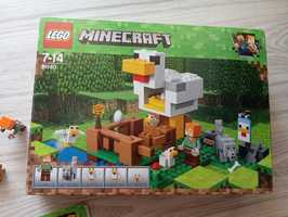 LEGO Minecraft 21140 kurnik , kompletny