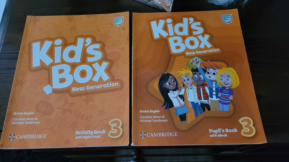 Manual inglês Kid s Box 3 ano