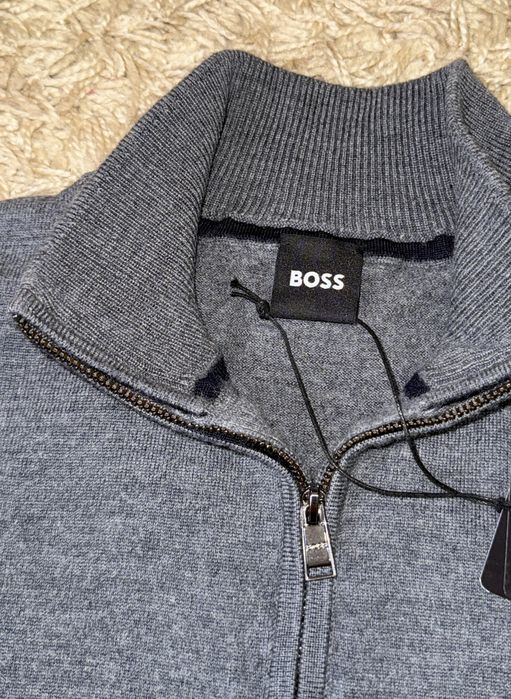 Новая кофта джемпер полузамок Hugo Boss оригинал